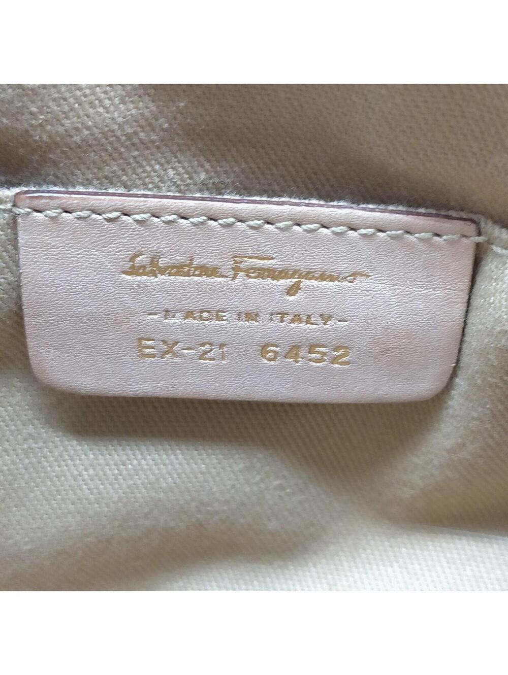 Ferragamo Shoulder Bag Brown Nylon 5511161 - Picture 7 of 9